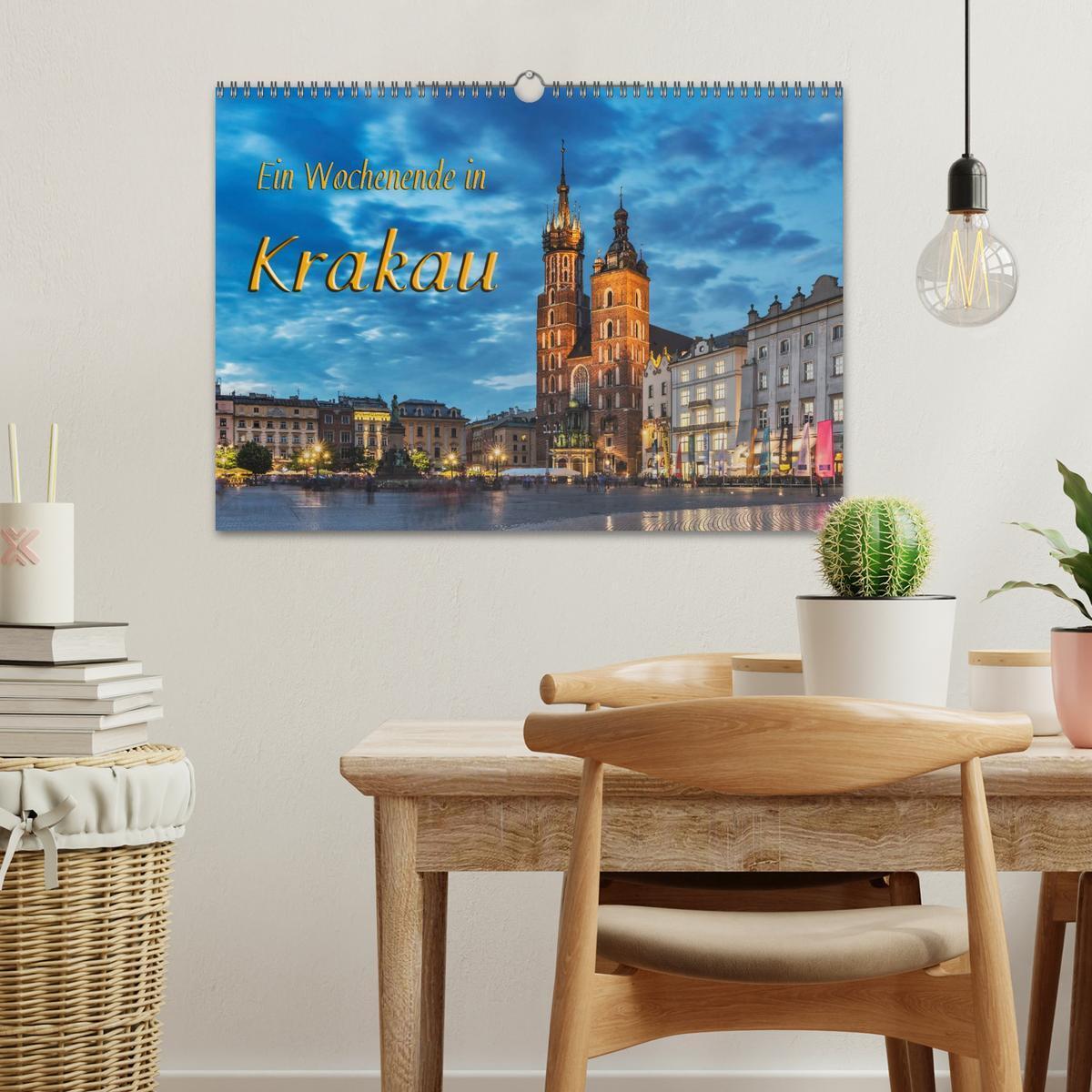 Bild: 9783435594122 | Ein Wochenende in Krakau (Wandkalender 2025 DIN A3 quer), CALVENDO...