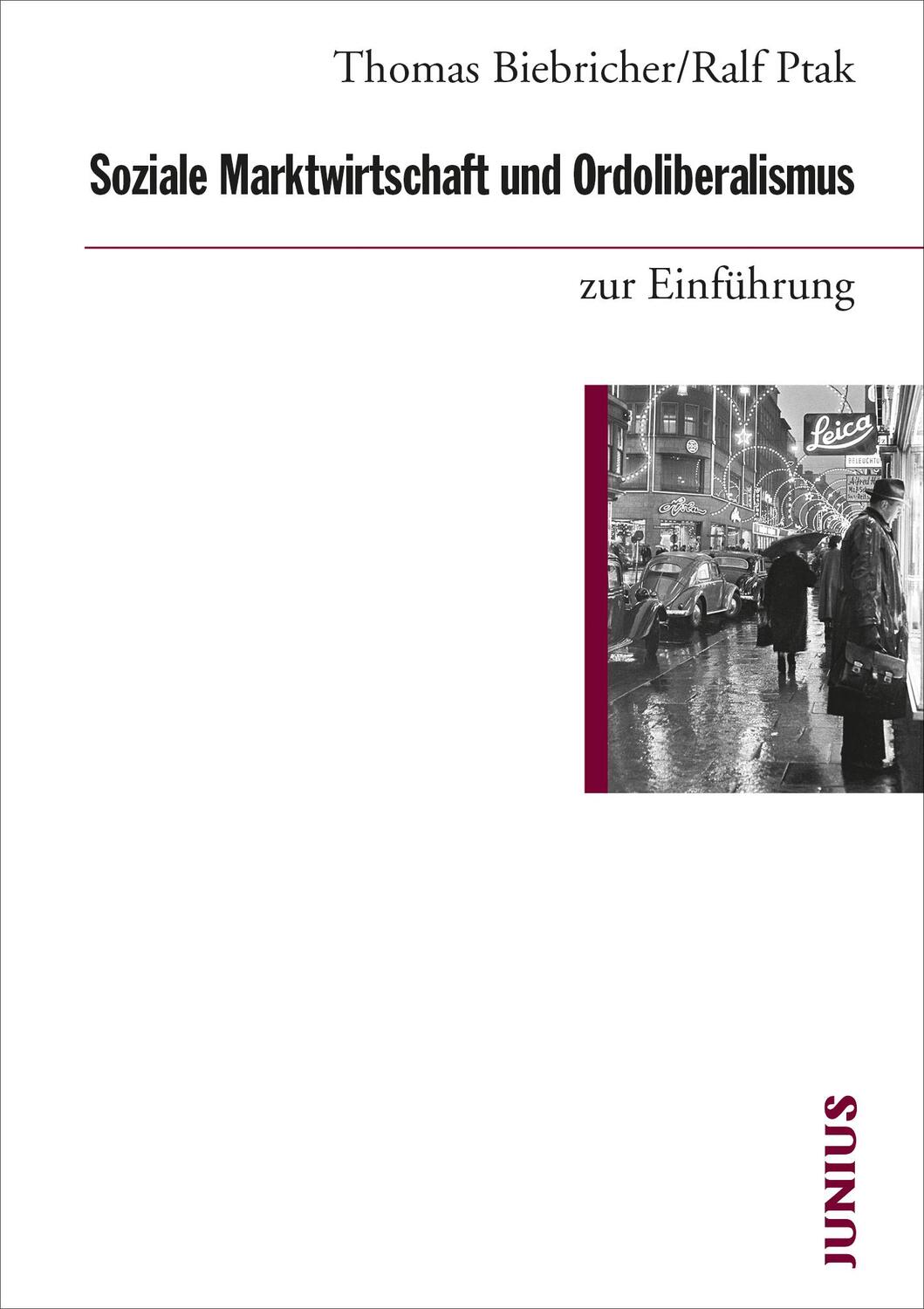 Cover: 9783960603122 | Soziale Marktwirtschaft und Ordoliberalismus zur Einführung | Buch