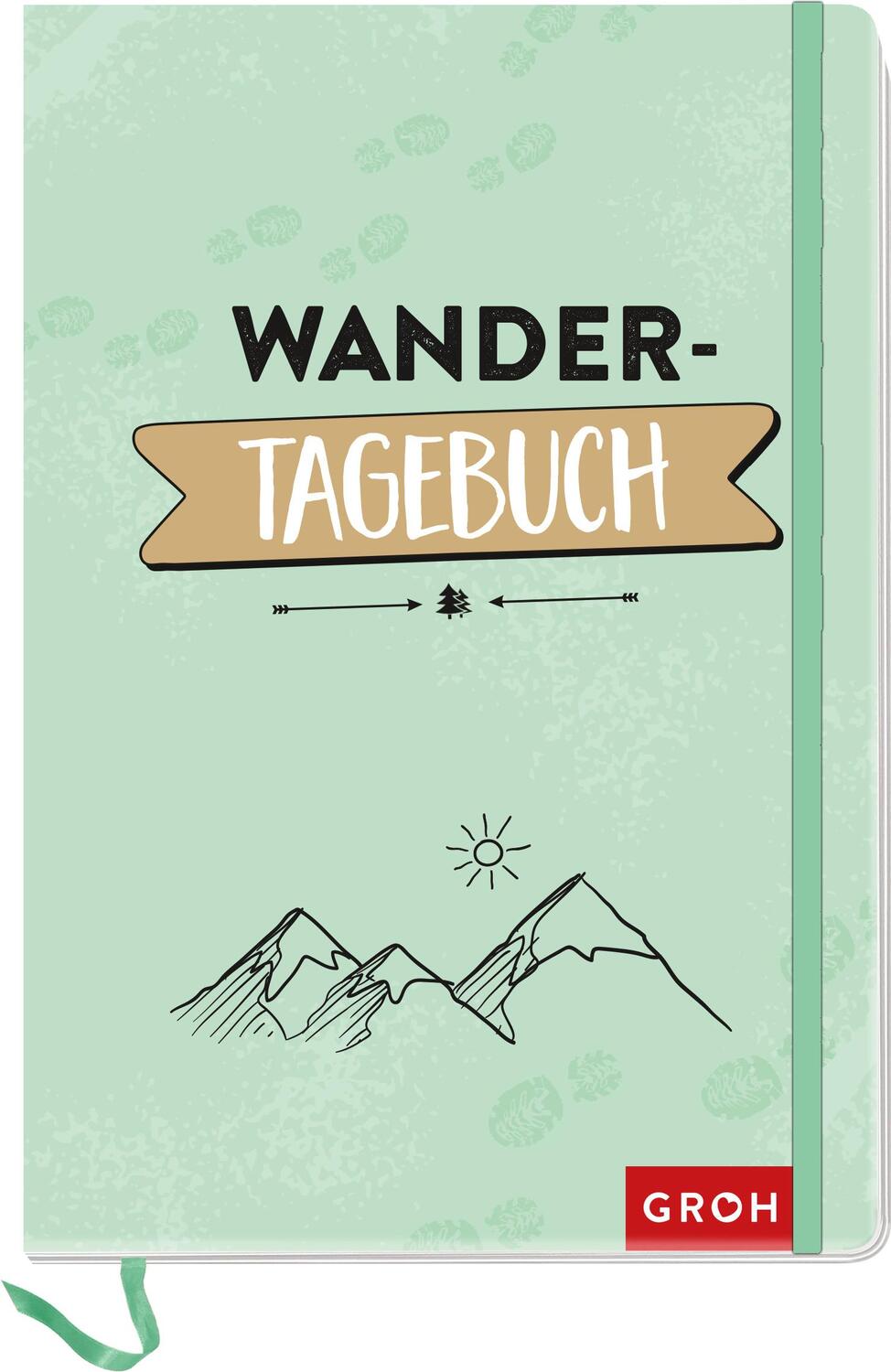 Cover: 4036442009932 | Wandertagebuch | Groh Verlag | Notizbuch | 96 S. | 3032755 | Deutsch
