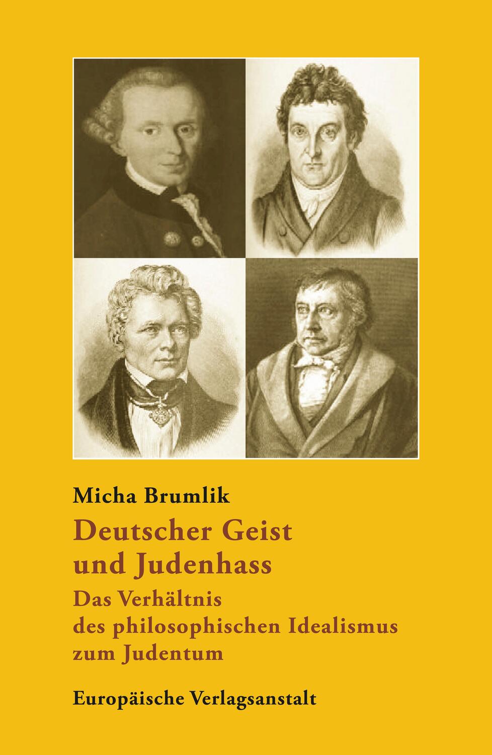 Cover: 9783863931391 | Deutscher Geist und Judenhass | Micha Brumlik | Taschenbuch | Deutsch