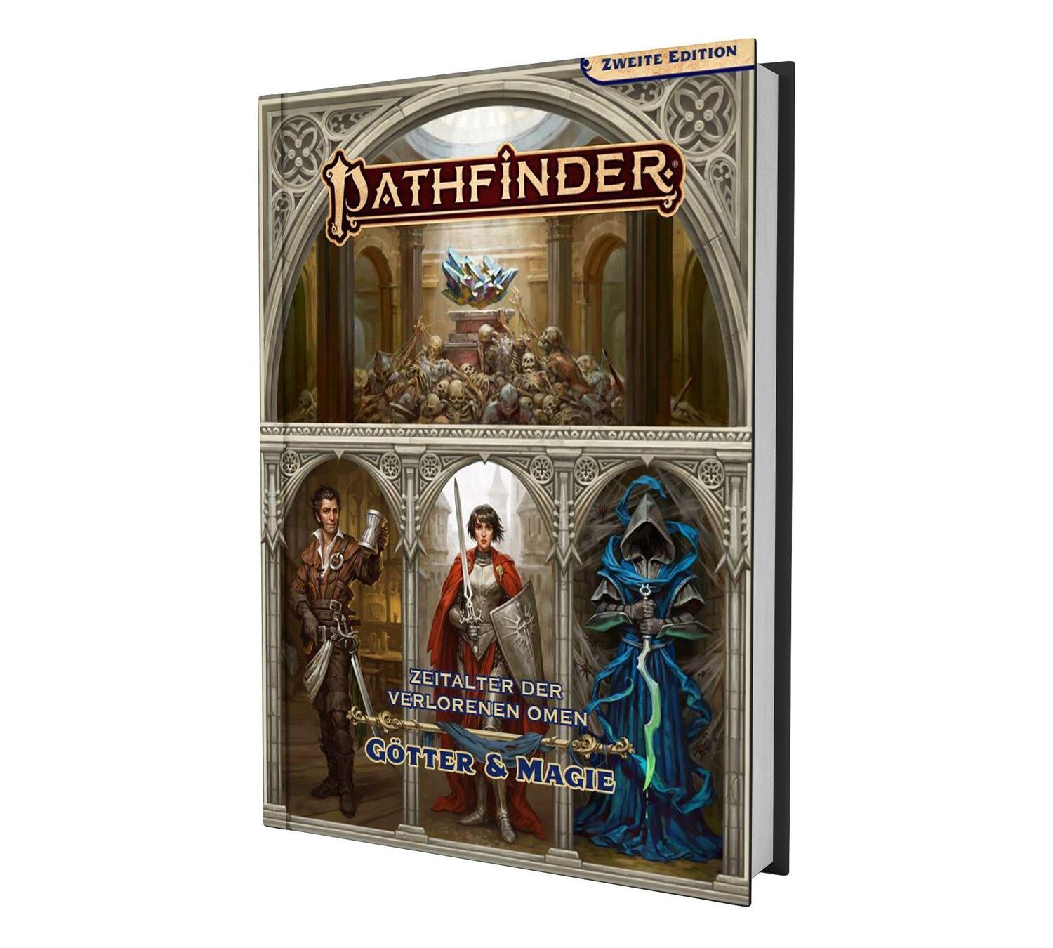 Cover: 9783963313714 | Pathfinder 2 - Zeitalter dVO: Götter & Magie | Robert Adducci (u. a.)