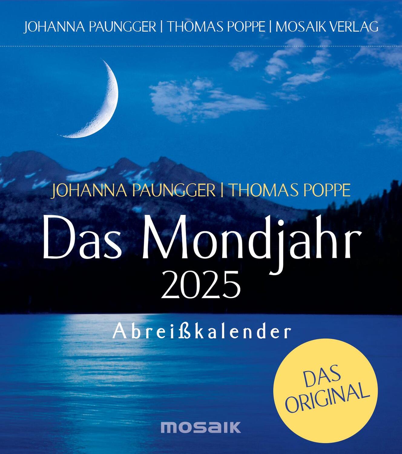 Cover: 9783442319824 | Das Mondjahr 2025 - Abreißkalender | Das Original | Paungger (u. a.)