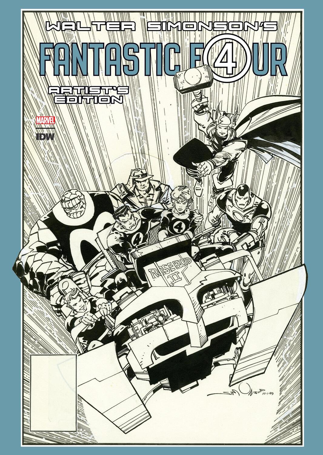 Cover: 9798887240350 | Walter Simonson's Fantastic Four Artist's Edition | Walter Simonson