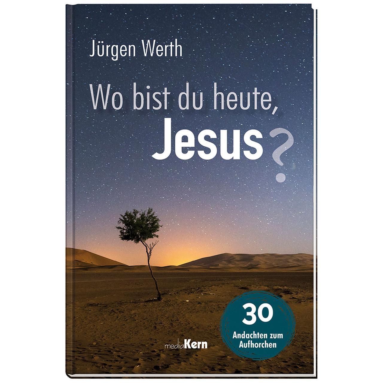 Cover: 9783842916395 | Wo bist du heute, Jesus? | 30 Andachten zum Aufhorchen | Jürgen Werth