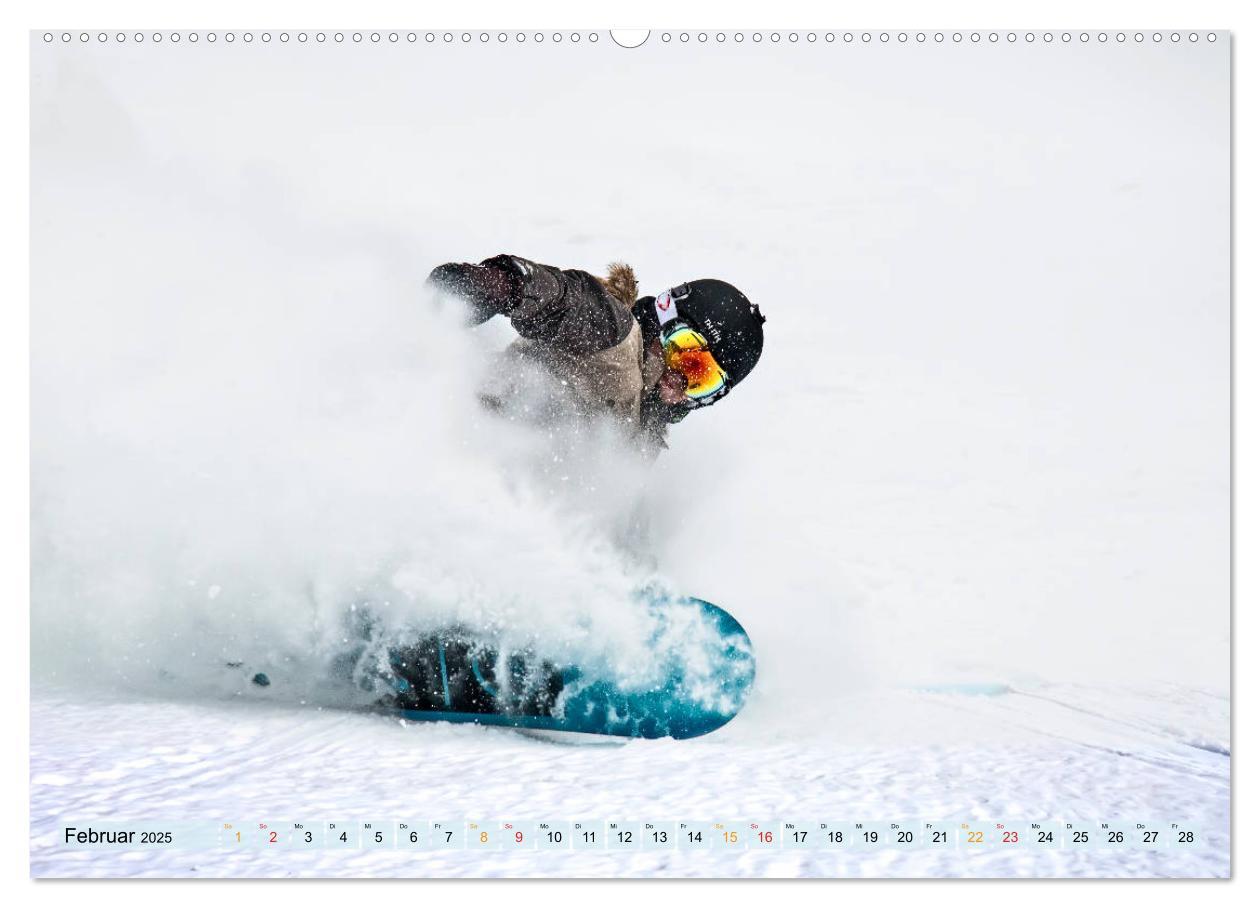 Bild: 9783435365142 | Snowboard - so cool (hochwertiger Premium Wandkalender 2025 DIN A2...