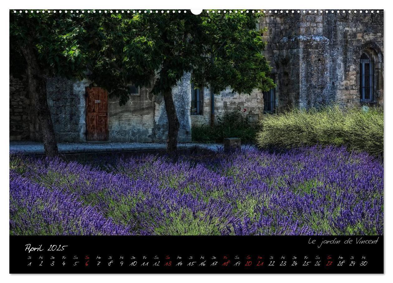 Bild: 9783435757442 | Provence romantique (Wandkalender 2025 DIN A2 quer), CALVENDO...