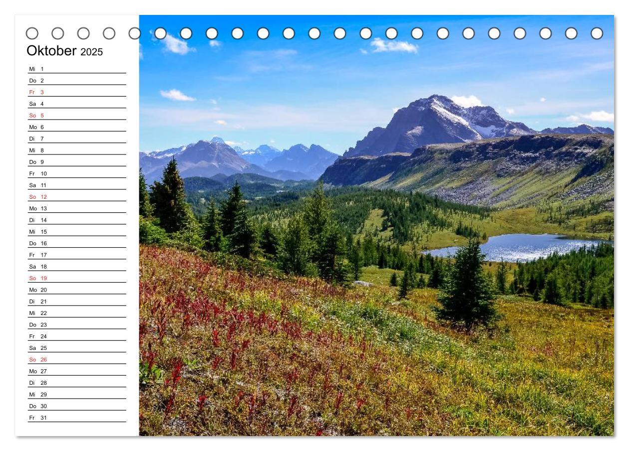 Bild: 9783435538058 | Alaska und Kanada (Tischkalender 2025 DIN A5 quer), CALVENDO...