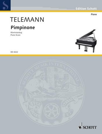 Cover: 9790001050999 | Pimpinone | A Frolicsome Intermezzo | Georg Philipp Telemann | 1981