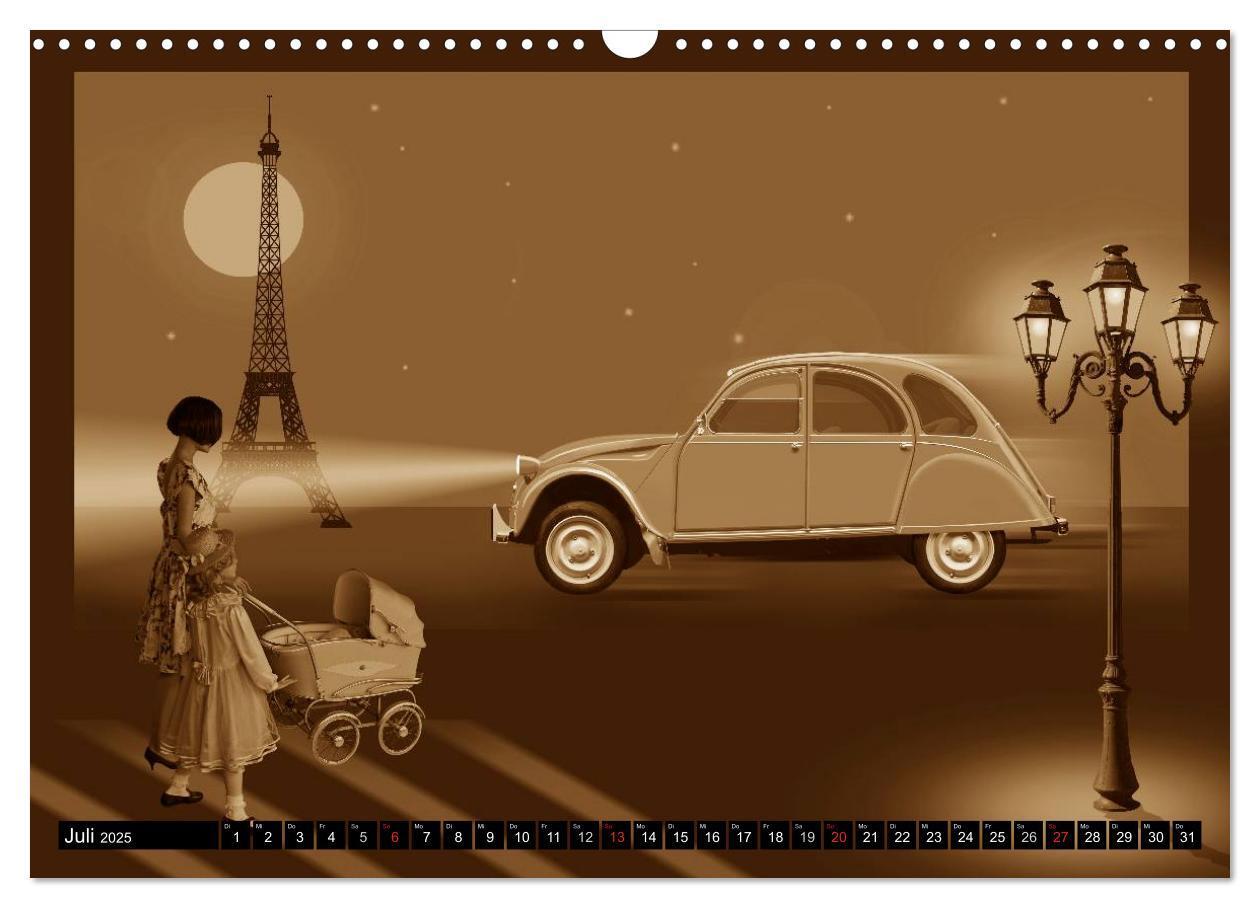 Bild: 9783435680474 | Nostalgie in Sepia (Wandkalender 2025 DIN A3 quer), CALVENDO...