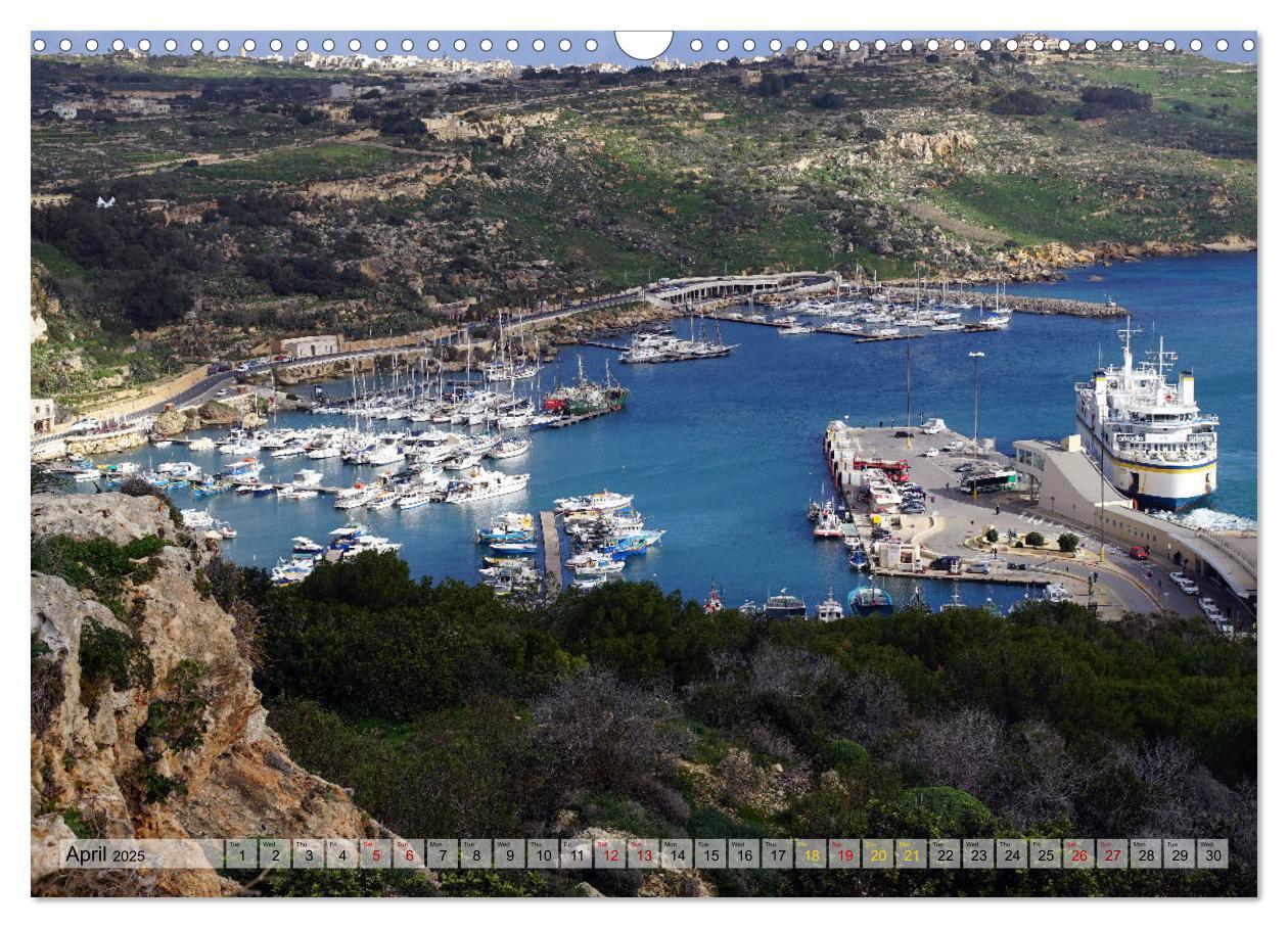 Bild: 9781325945092 | Gozo - Malta's little sister island (Wall Calendar 2025 DIN A3...