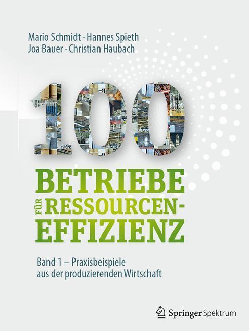 Cover: 9783662533666 | 100 Betriebe für Ressourceneffizienz - Band 1 | Hannes Spieth (u. a.)
