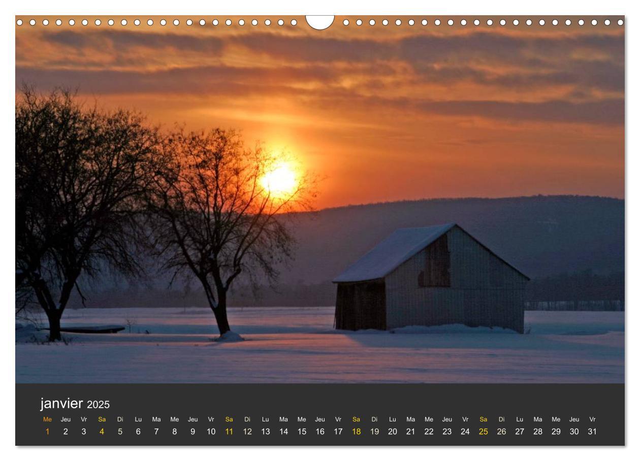 Bild: 9781325951604 | Regard sur les saisons du Québec (Calendrier mural 2025 DIN A3...