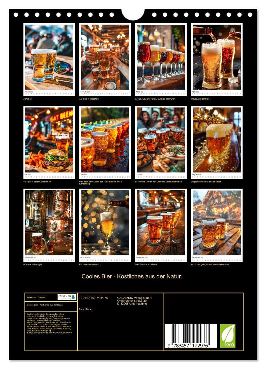 Bild: 9783457122976 | Cooles Bier - Köstliches aus der Natur. (Wandkalender 2025 DIN A4...