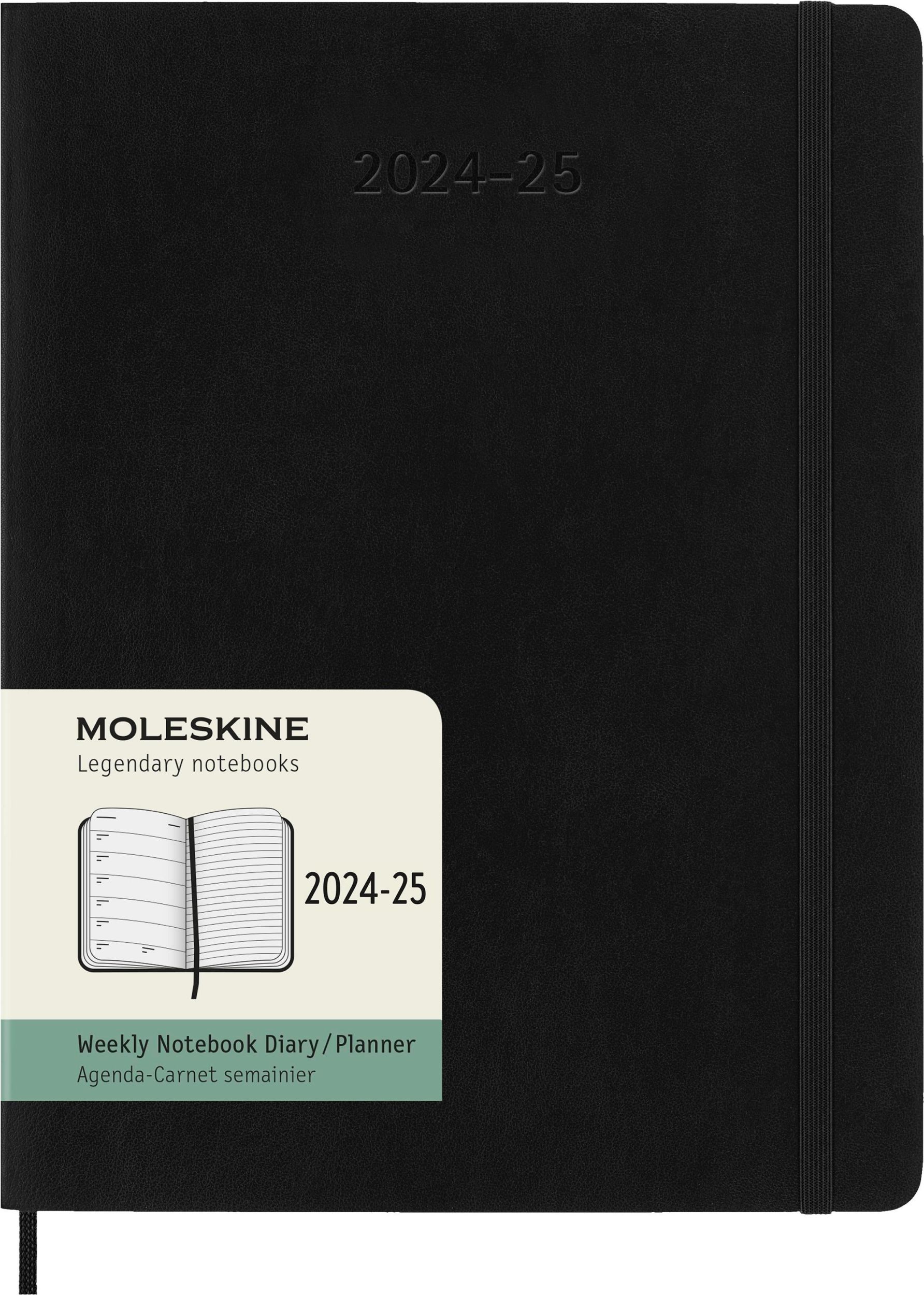 Cover: 8056999270681 | Moleskine 18 Monate Wochenkalender 2024/2025, XL, 1 Wo = 2 Seiten,...