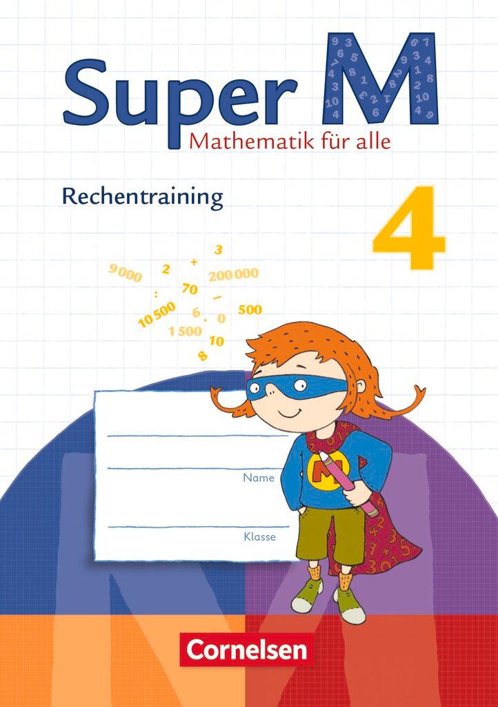 Cover: 9783060831654 | Super M 4. Schuljahr. Arbeitsheft Rechentraining | Zu allen Ausgaben