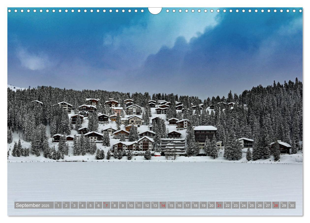 Bild: 9783435255955 | AROSA im Winter (Wandkalender 2025 DIN A3 quer), CALVENDO...