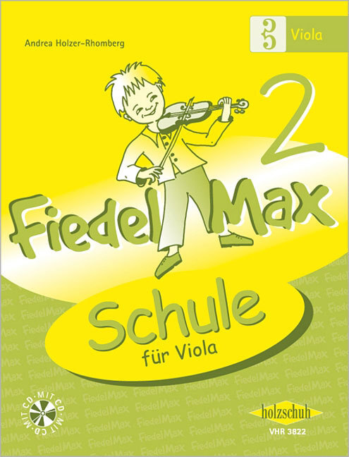 Cover: 4031659038225 | Fiedel-Max für Viola - Schule, mit Audio-CD. Bd.2 | Fiedel-Max