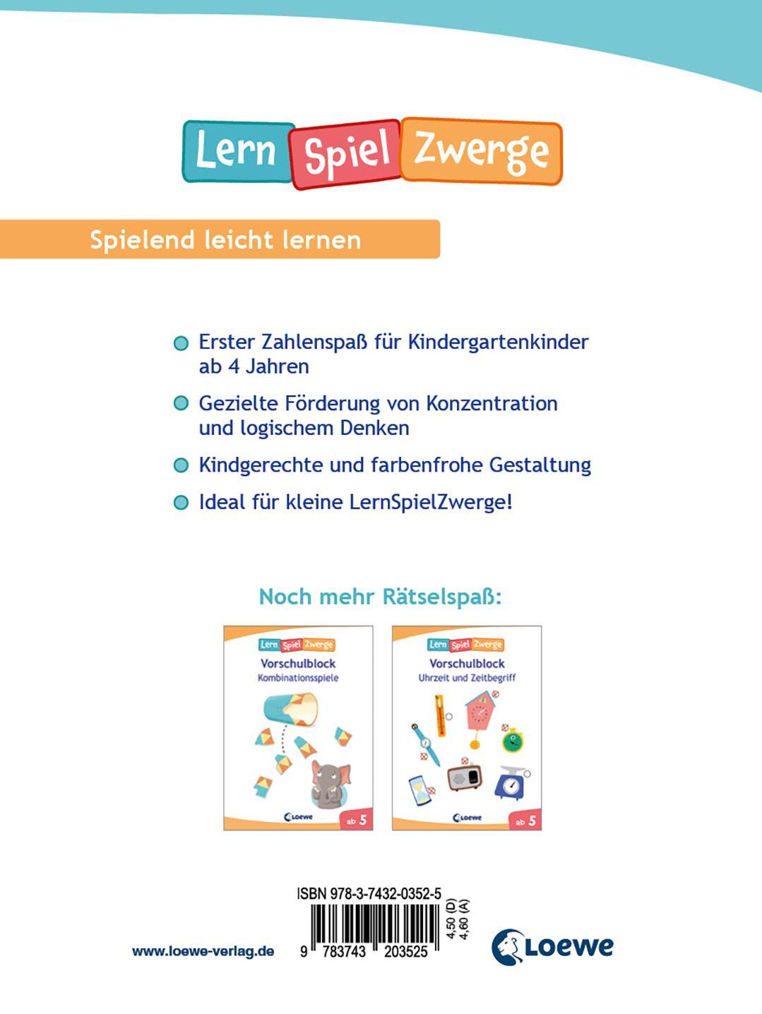 Rückseite: 9783743203556 | Die neuen LernSpielZwerge - Bilderrätsel | Taschenbuch | Deutsch