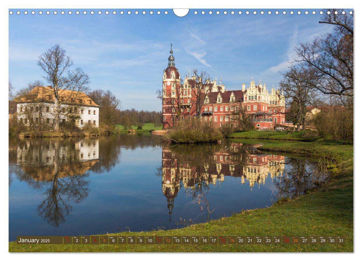 Bild: 9781325988884 | Prince Pueckler Park Bad Muskau (Wall Calendar 2025 DIN A3...