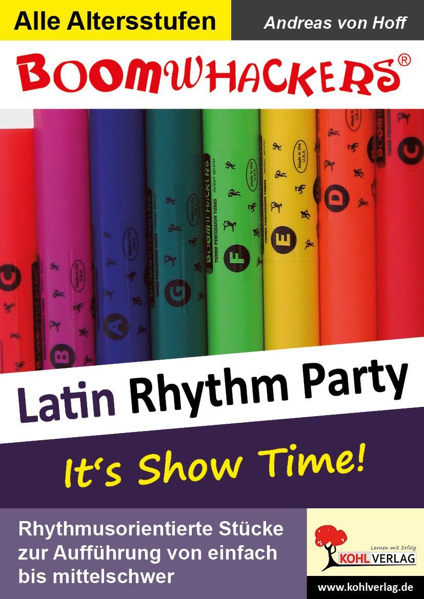 Cover: 9783866328907 | Boomwhackers-Rhythm-Party / Latin Rhythm Party 1 | Andreas von Hoff