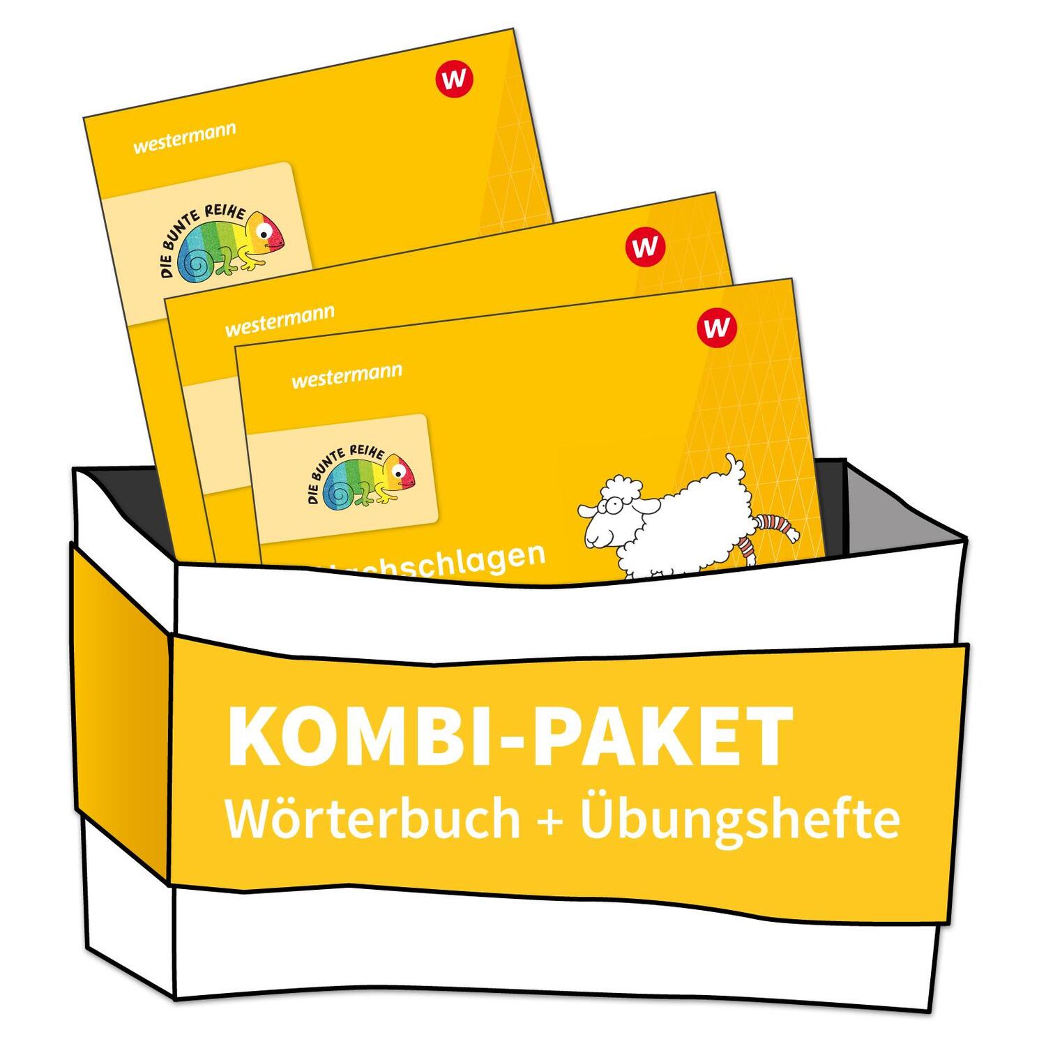 Cover: 9783141172492 | DIE BUNTE REIHE - Deutsch. Paket: Wörterbuch plus Übungshefte | Stück