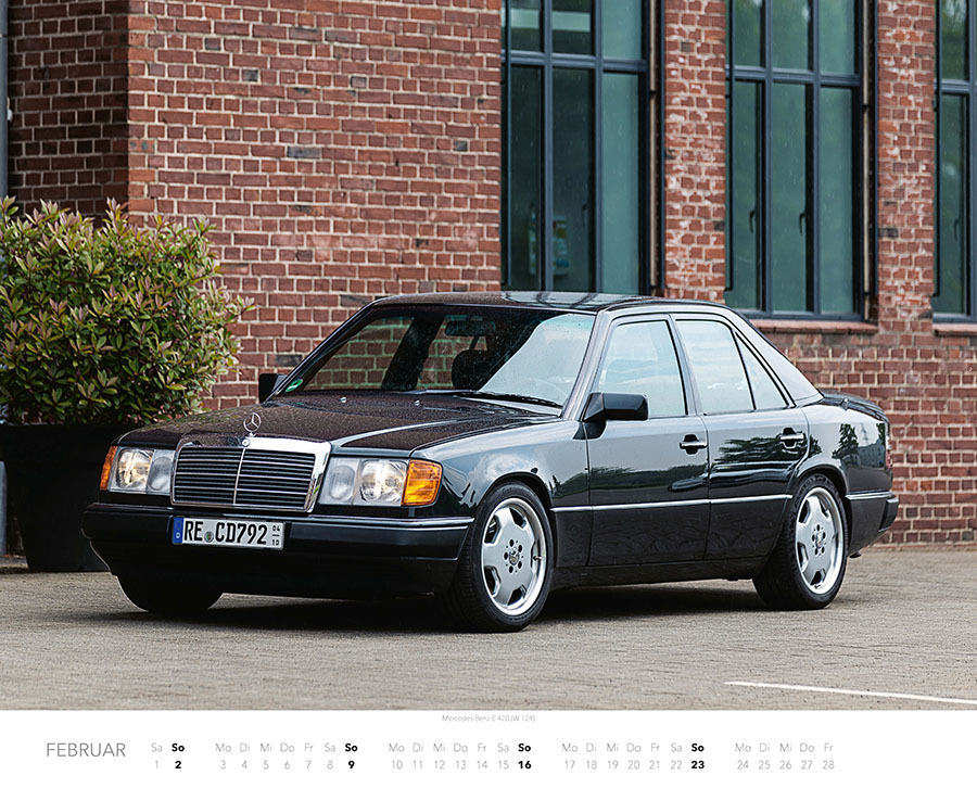 Bild: 9783966647946 | Mercedes Benz W 124 Kalender 2025 | Jan Strunk | Kalender | 14 S.