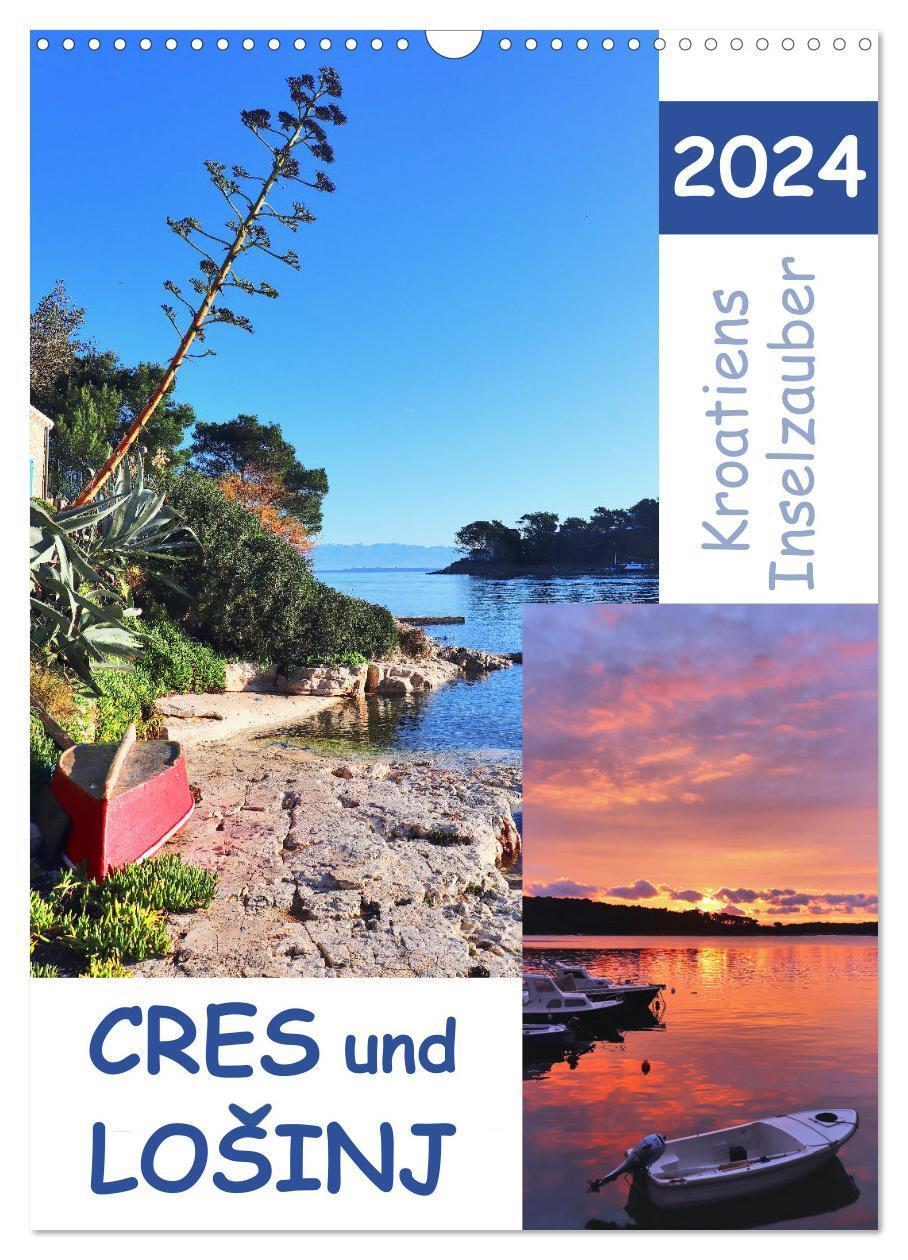 Cover: 9783675812918 | Kroatiens Inselzauber, Cres und Losinj (Wandkalender 2024 DIN A3...