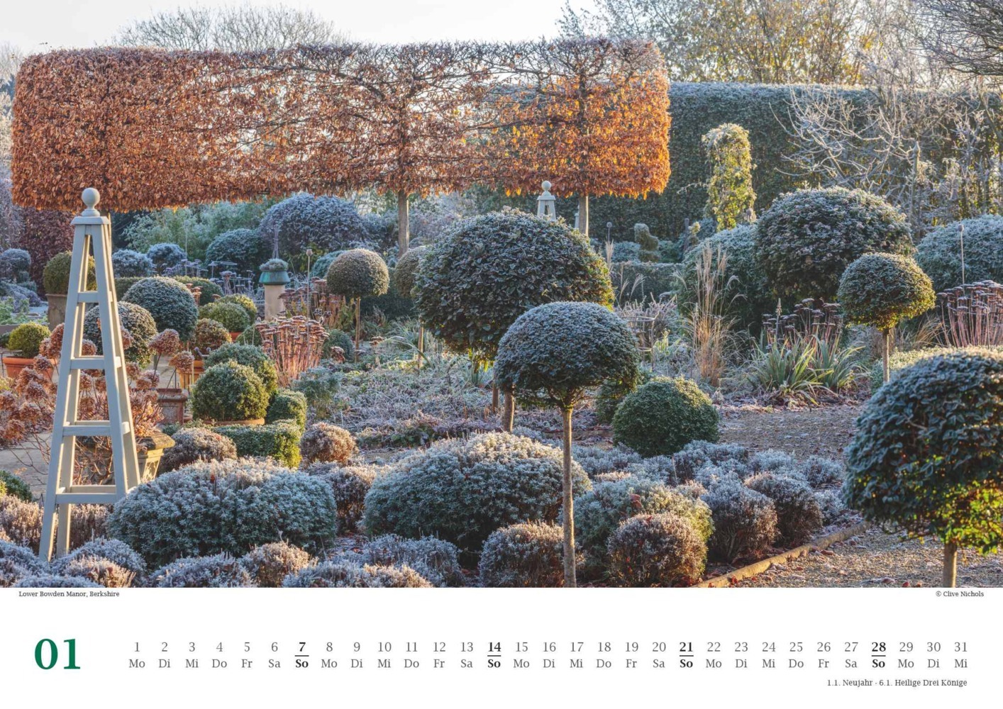 Bild: 4250809653617 | DUMONT - Traumhafte Gartenbeete 2025 Wandkalender, 42x29,7cm,...