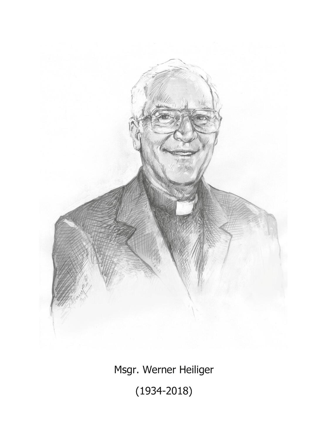 Cover: 9783753420936 | Msgr. Werner Heiliger (1934-2018) | Horst A Wessel | Taschenbuch