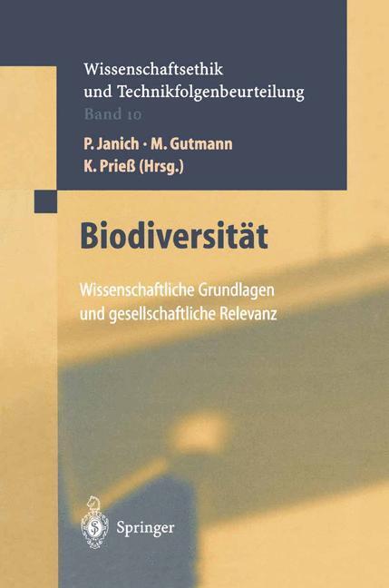 Cover: 9783540426585 | Biodiversität | Wissenschaftliche Grundlagen und gesetzliche Relevanz