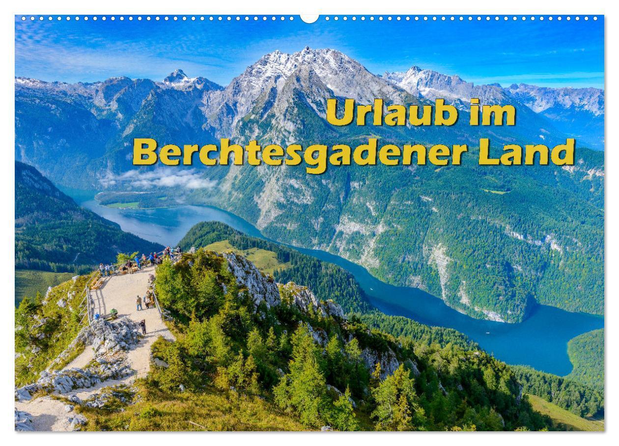 Cover: 9783383796524 | Urlaub im Berchtesgadener Land (Wandkalender 2025 DIN A2 quer),...