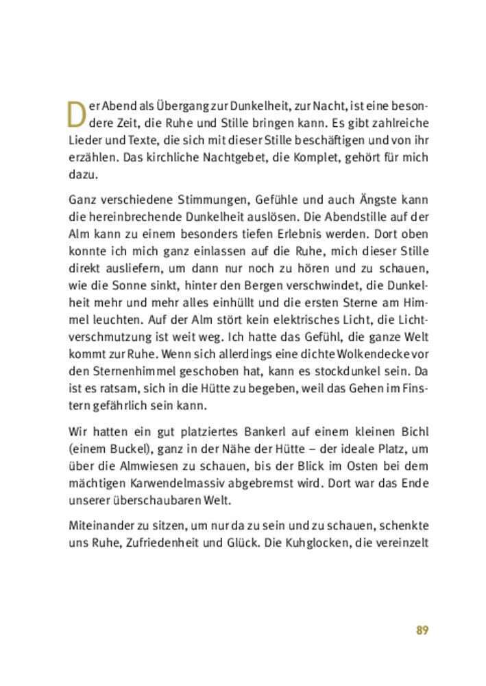 Bild: 9783769825190 | Zeit zum Wiederkäuen | Ein meditatives Almbuch | Helga Storkenmaier