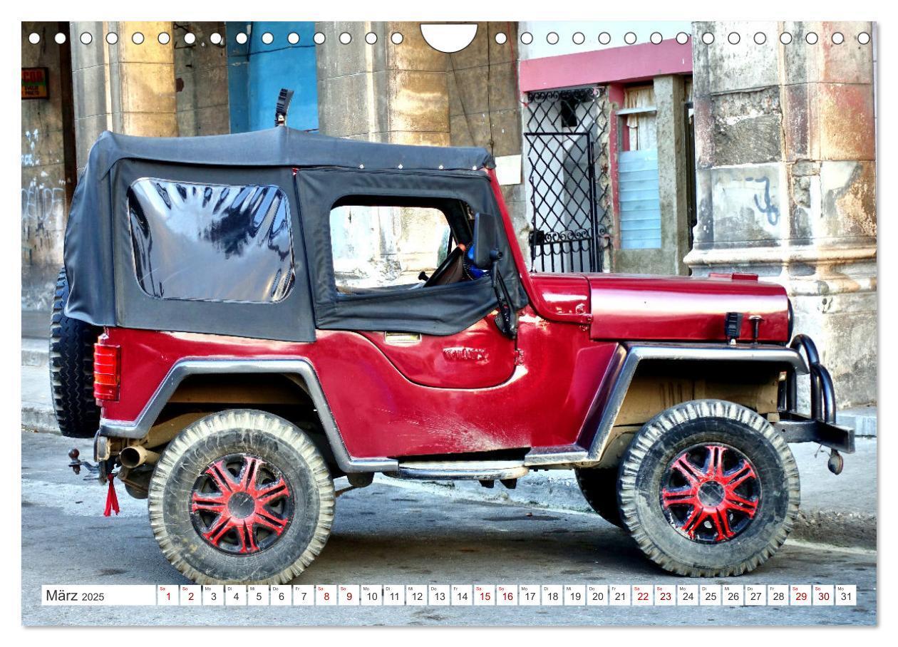 Bild: 9783383785085 | Willys Jeep - Eine amerikanische Legende auf Kuba (Wandkalender...