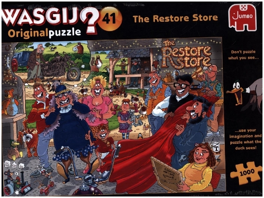 Cover: 8710126250204 | Wasgij Original 41 - The Restore Store! | Spiel | 25020 | Deutsch