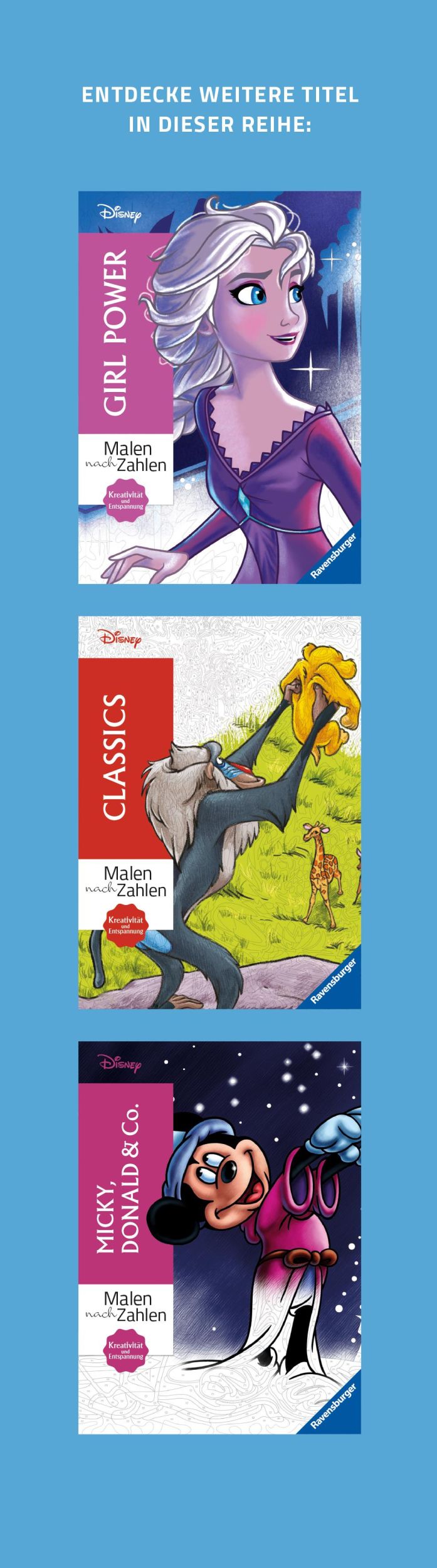 Bild: 9783473498314 | Malen nach Zahlen Disney: Love Stories - Malbuch für Erwachsene | Buch