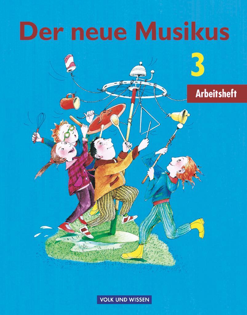 Cover: 9783060809394 | Der neue Musikus 3. Schuljahr - Arbeitsheft. Östliche Bundesländer...