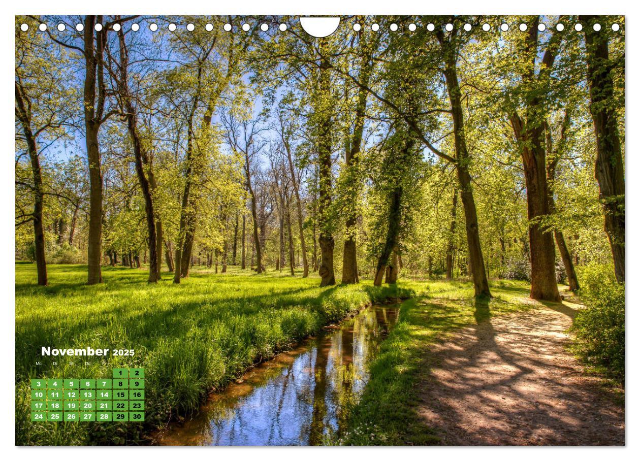 Bild: 9783383971464 | Park Schönbusch Aschaffenburg (Wandkalender 2025 DIN A4 quer),...