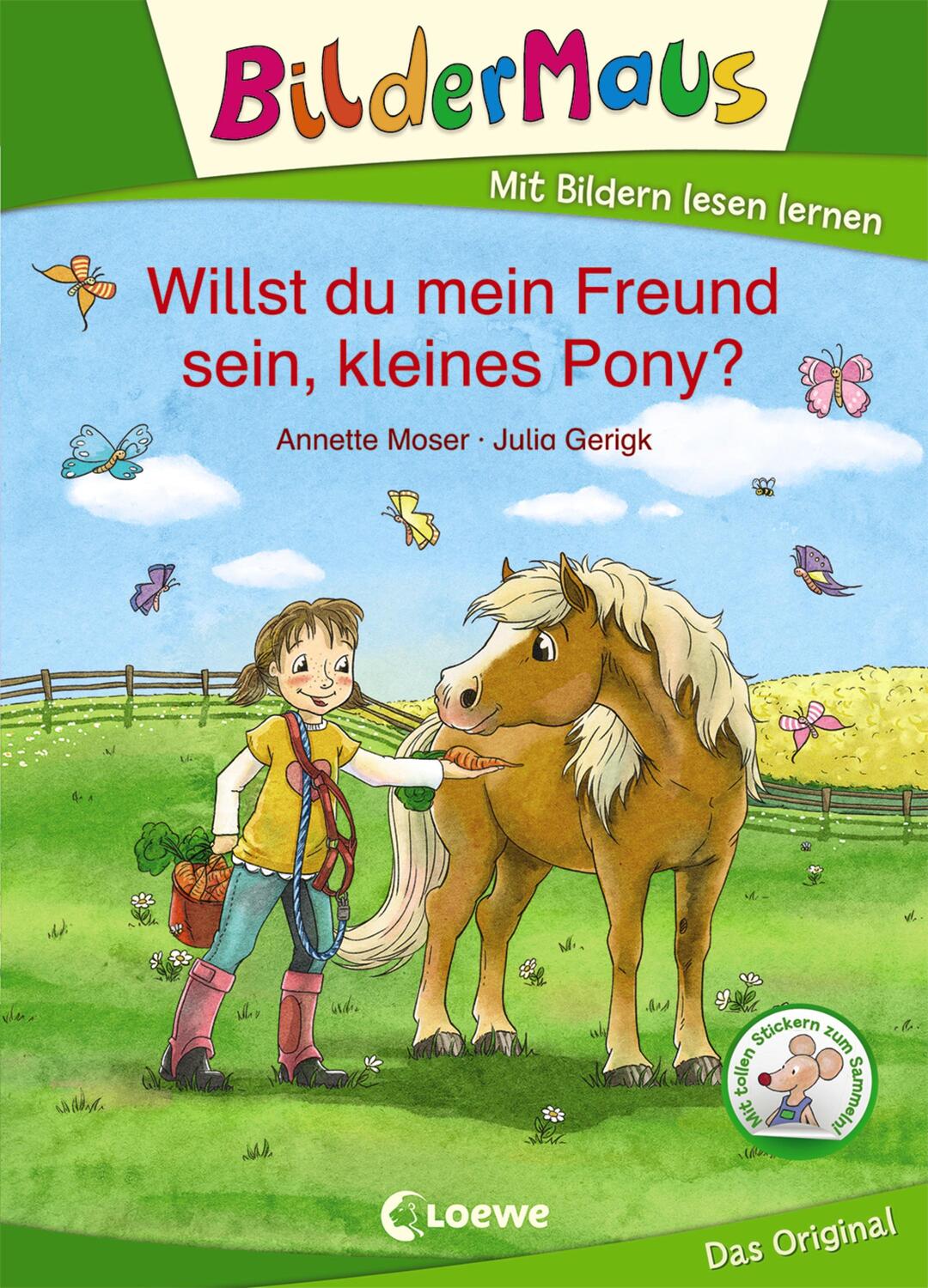 Cover: 9783743207592 | Bildermaus - Willst du mein Freund sein, kleines Pony? | Annette Moser