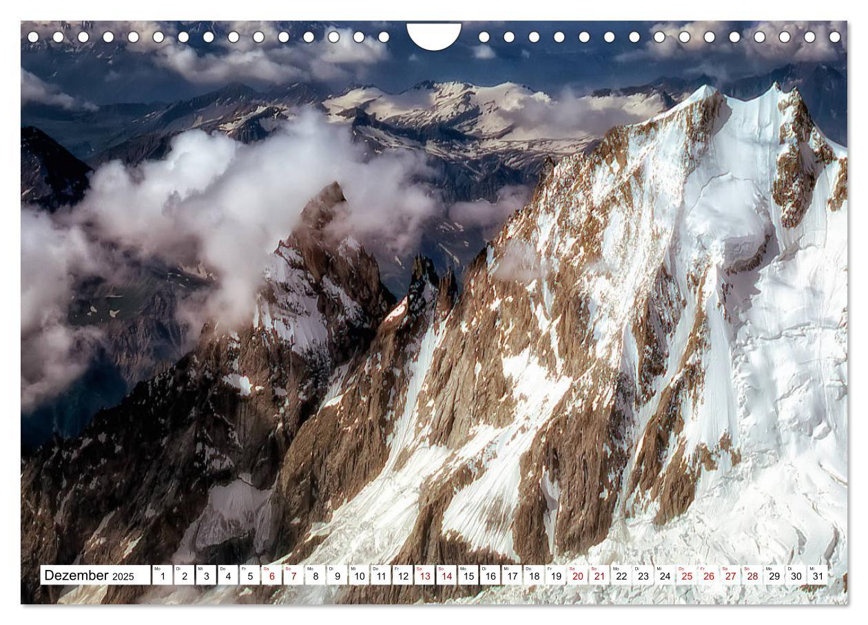 Bild: 9783435104895 | Mont-Blanc - Das Dach Europas (Wandkalender 2025 DIN A4 quer),...