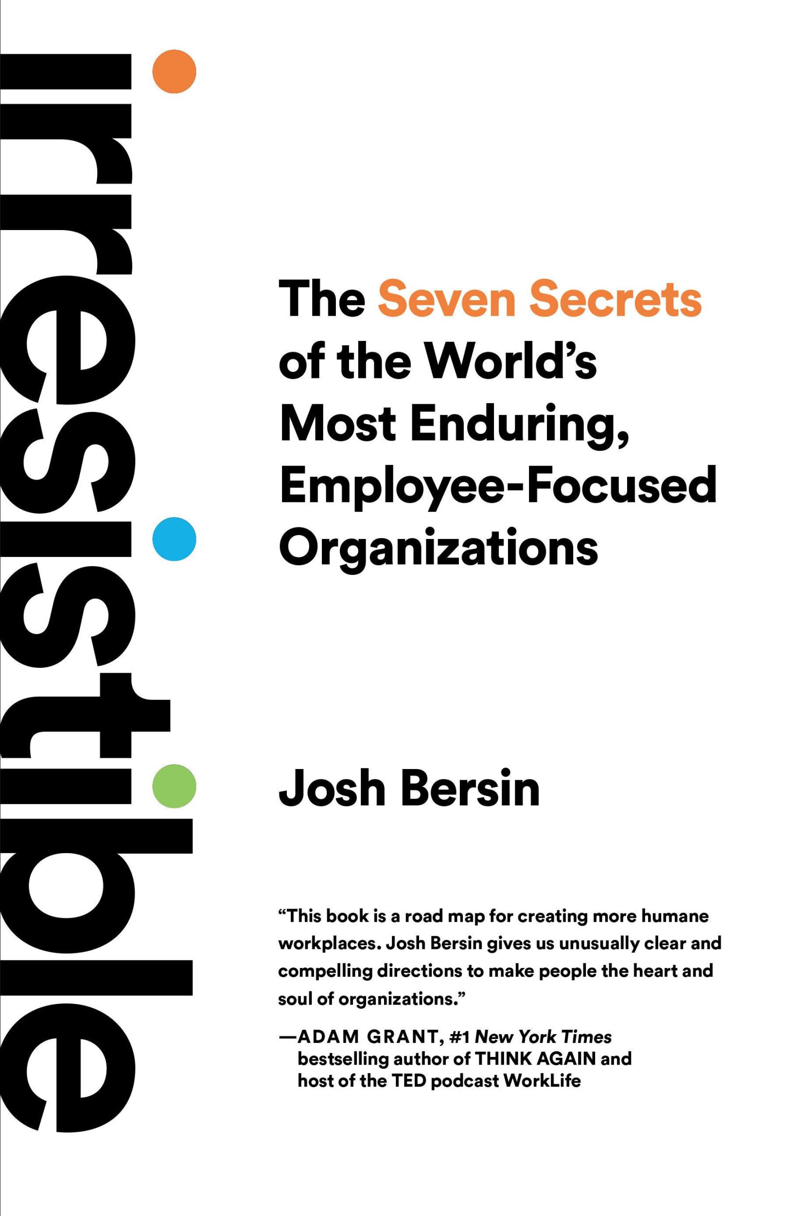 Cover: 9781646871100 | Irresistible | Josh Bersin | Buch | Gebunden | Englisch | 2022