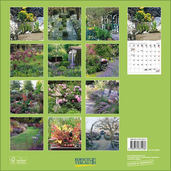 Bild: 9783731875536 | Gartenträume 2025 | Verlag Korsch | Kalender | 13 S. | Deutsch | 2025