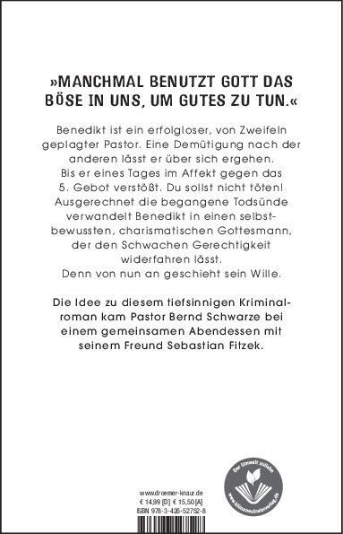 Rückseite: 9783426527528 | Mein Wille geschehe | Bernd Schwarze | Taschenbuch | 379 S. | Deutsch