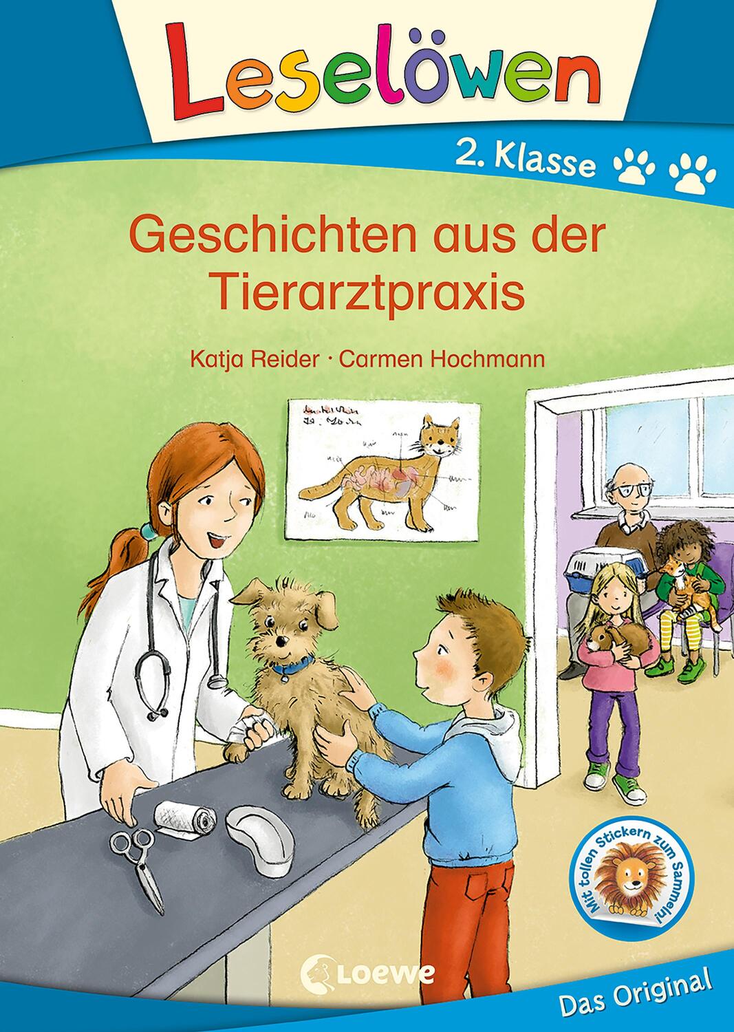 Cover: 9783743208728 | Leselöwen 2. Klasse - Geschichten aus der Tierarztpraxis | Reider
