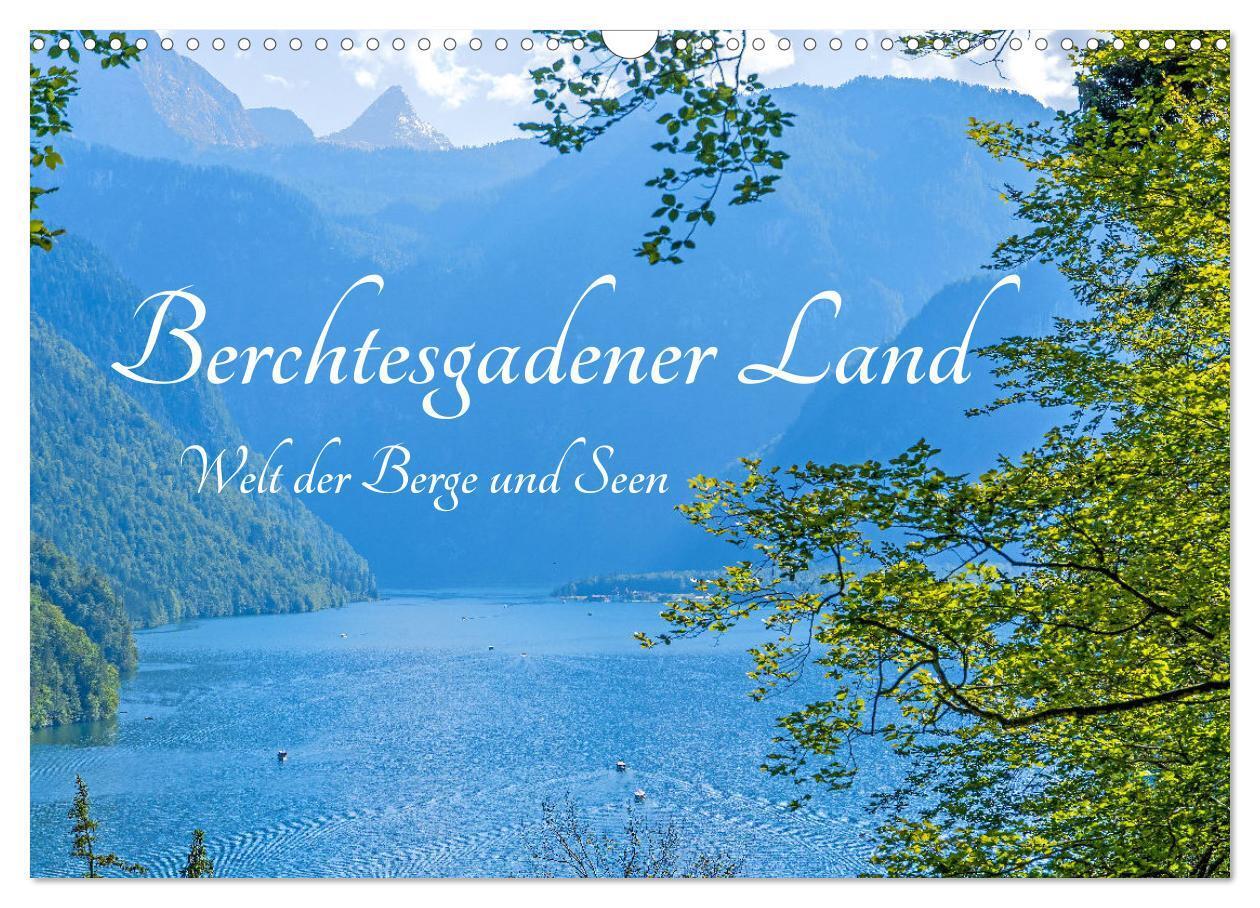 Cover: 9783675918283 | Berchtesgadener Land - Welt der Berge und Seen (Wandkalender 2024...