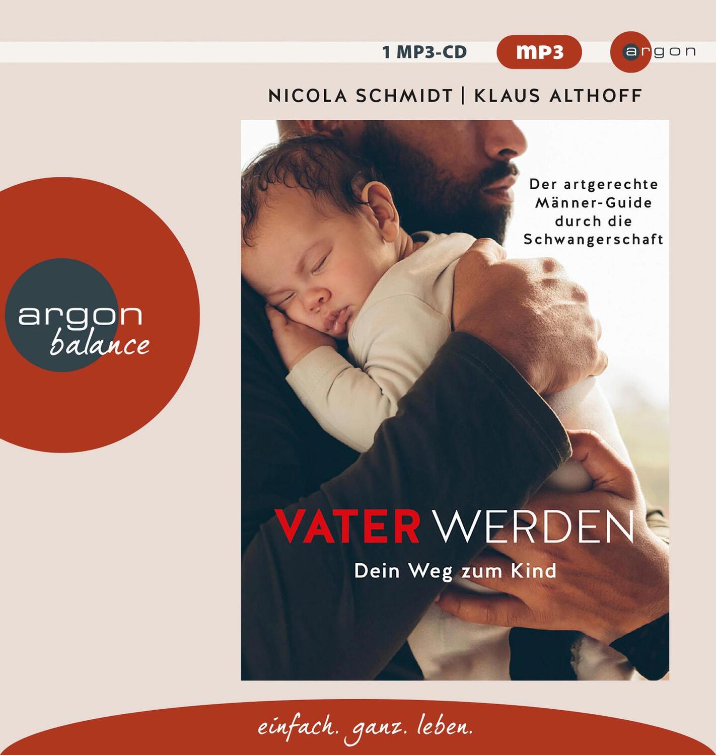 Cover: 9783839882313 | Vater werden | Dein Weg zum Kind | Nicola Schmidt (u. a.) | MP3 | 2021
