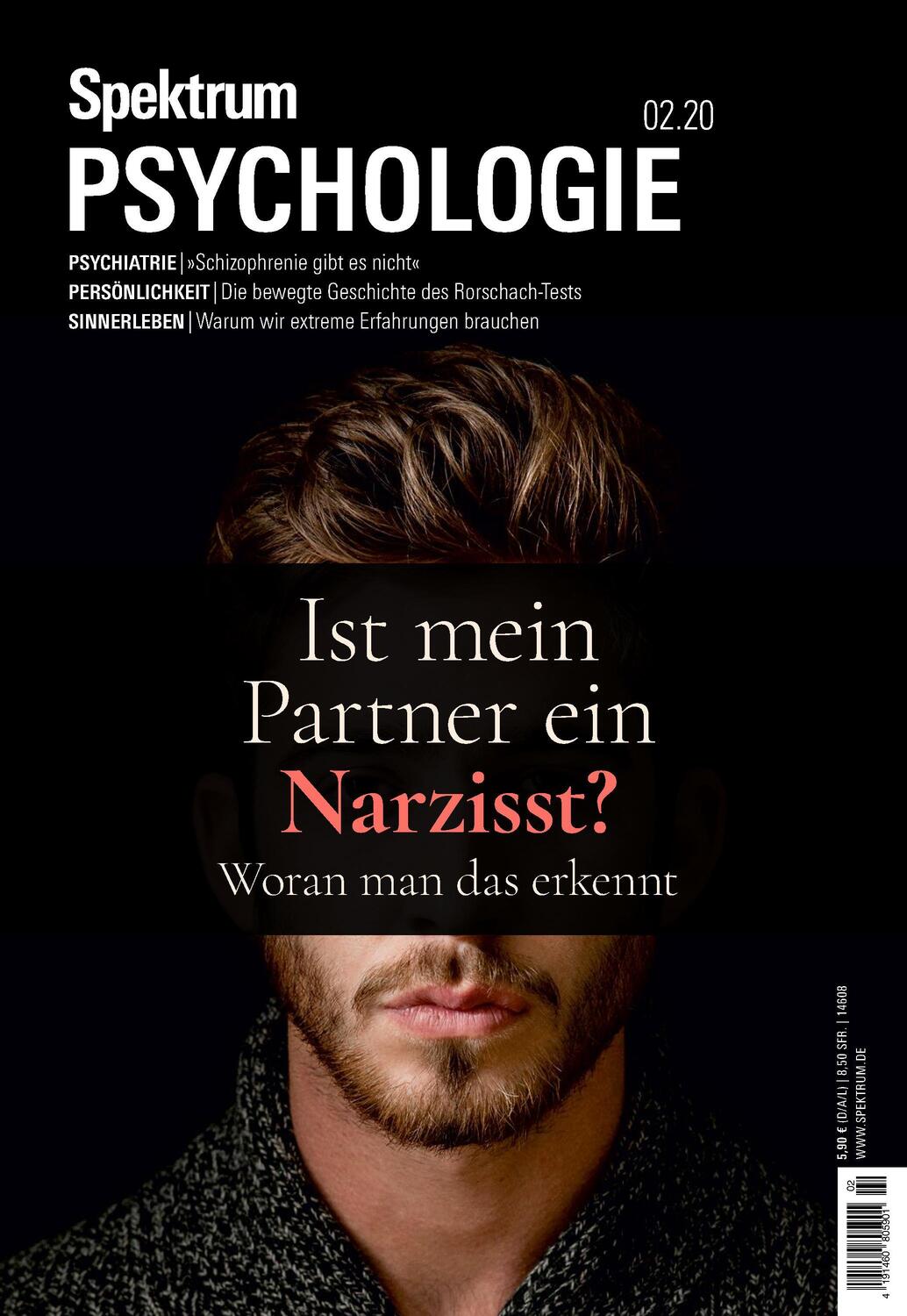 Cover: 9783958923904 | Spektrum Psychologie 02.20 - Ist mein Partner ein Narzisst? | Buch