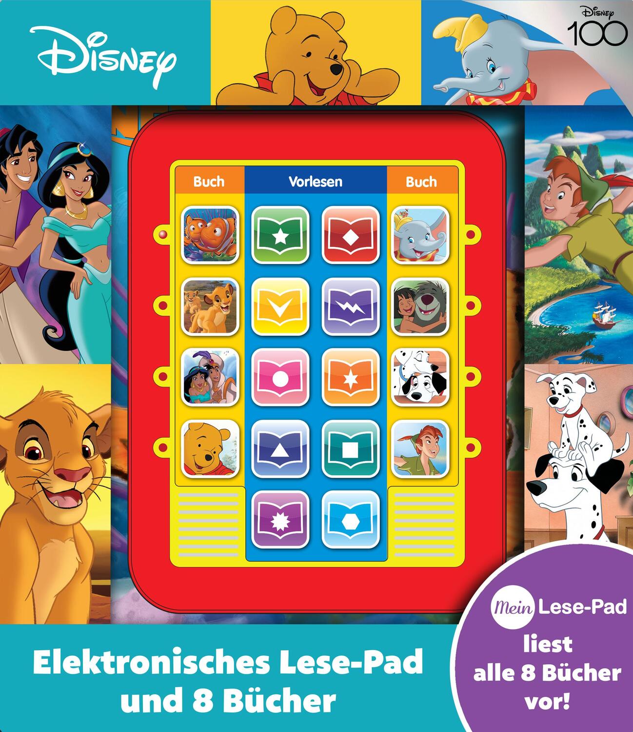 Cover: 9781503771598 | Disney - Mein Vorleser - Elektronisches Lese-Pad mit 8...