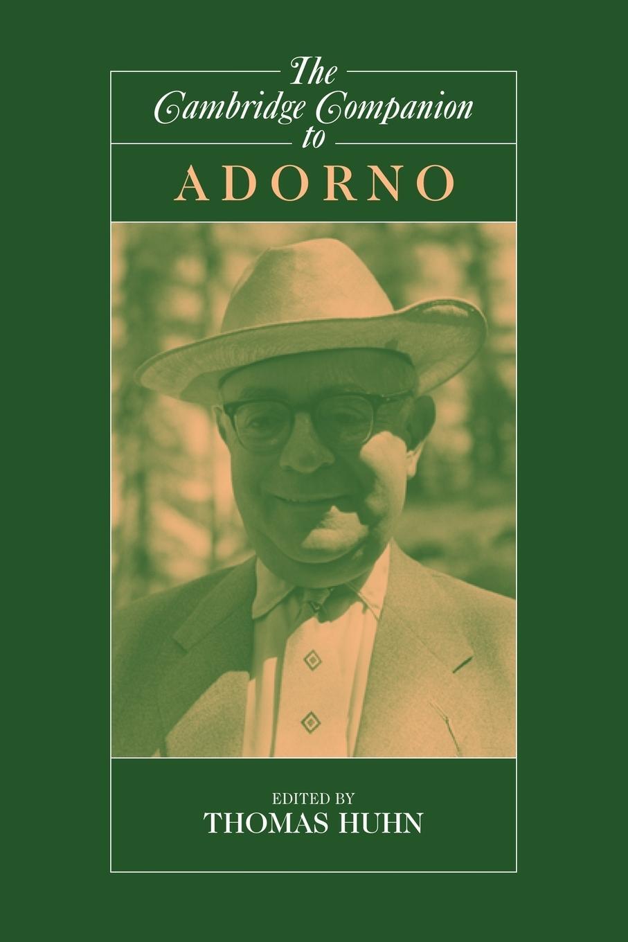 Cover: 9780521775007 | The Cambridge Companion to Adorno | Tom Huhn | Taschenbuch | Paperback