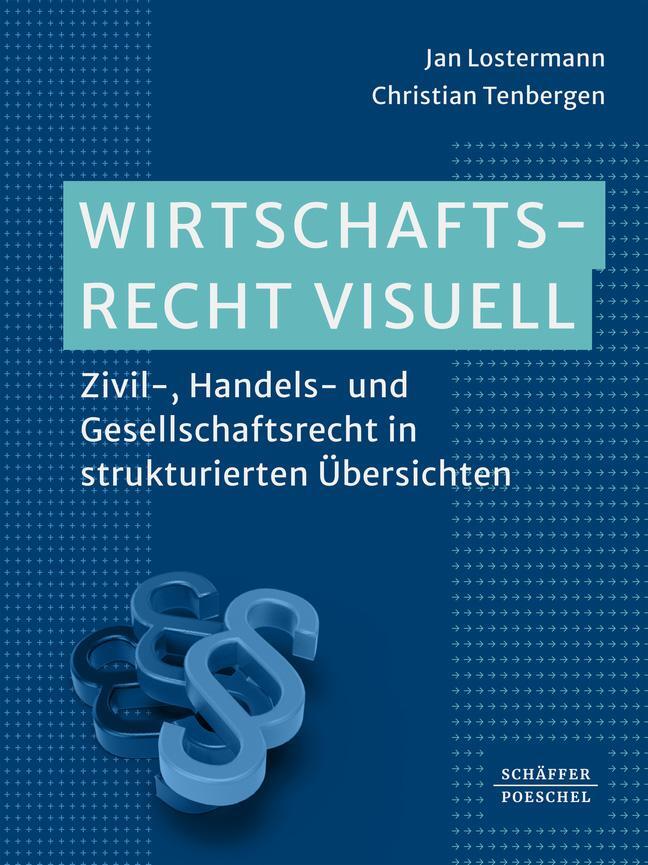 Cover: 9783791057194 | Wirtschaftsrecht visuell | Jan Lostermann (u. a.) | Taschenbuch | 2024