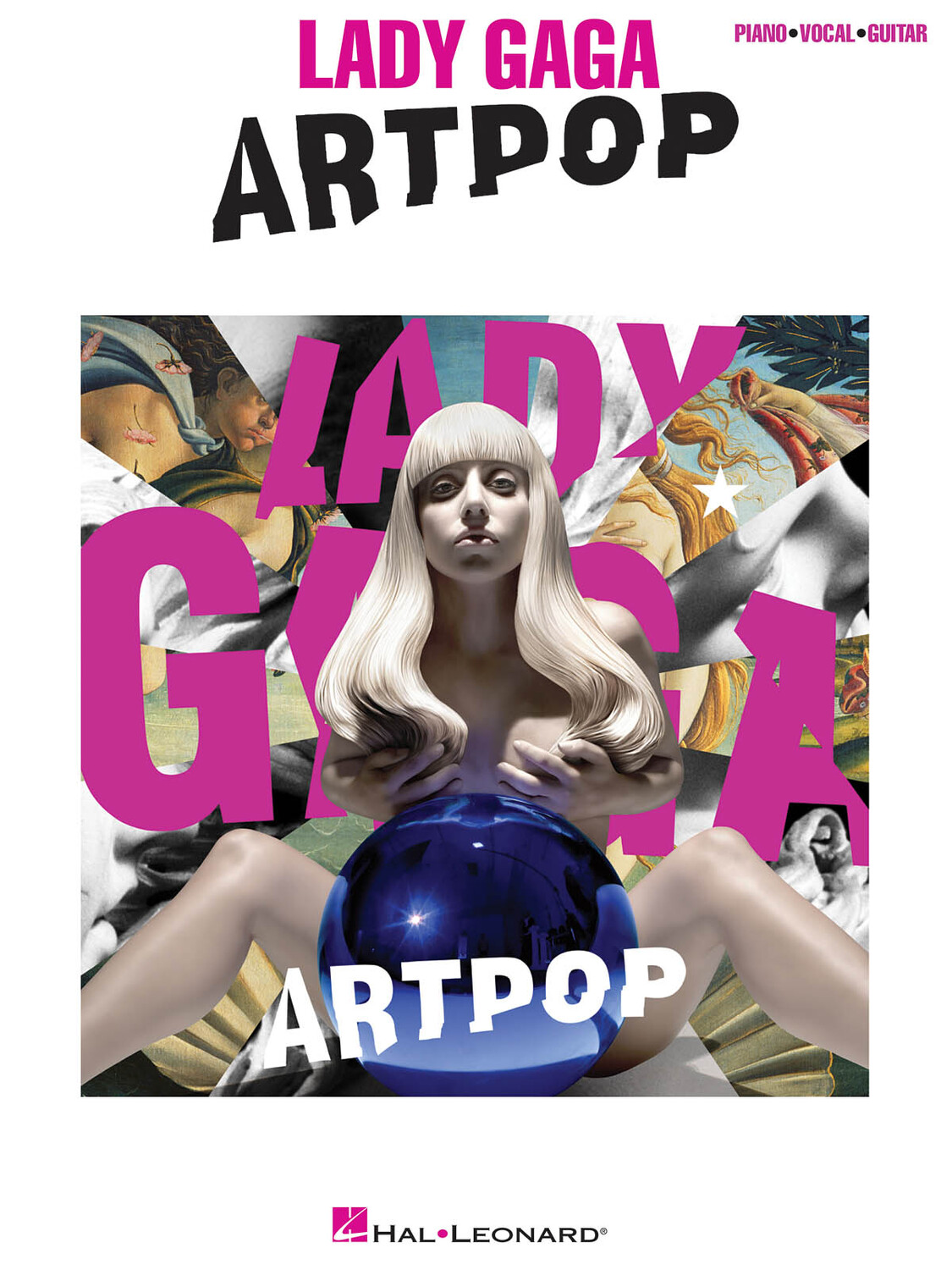 Cover: 884088984106 | Lady Gaga - Artpop | Piano-Vocal-Guitar Artist Songbook | Buch | 2014